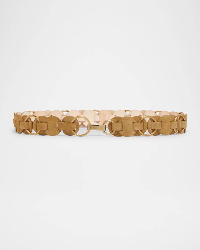 Lota Circular Suede Belt